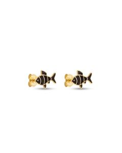Brinco Peixe 13mm (Preto) - 00 - 9mm x 13mm - 1.00gr