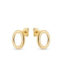 Brinco Oval 13mm Vazado  - 00 - 11mm x 14mm - 1.30gr