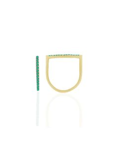 Anel Fundicao 13 Zirconia - Quadrado Fino  - 00 - 1mm x 1mm - 1.02gr